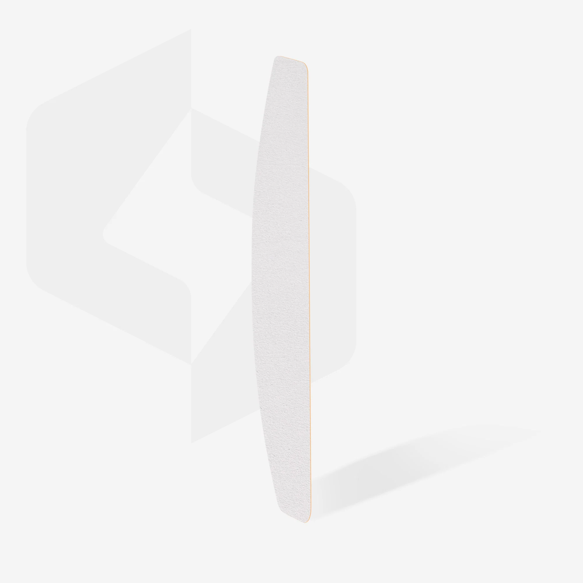 DFE-42-180W Disposable white files for crescent nail file EXPERT 42 180W - Image 2